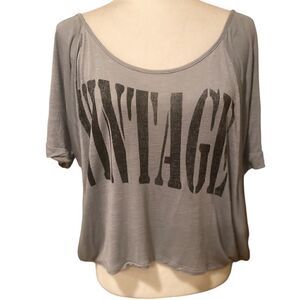 Pop Looks Crop Top T Shirt